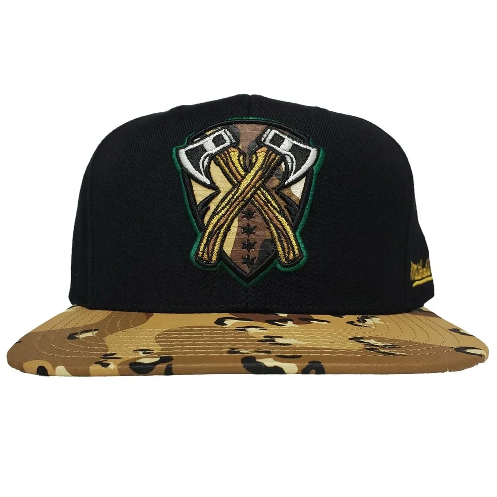 Chicago Huntsmen Call of Duty Mitchell & Ness Snapback Cap Hat 3D Logo Black New